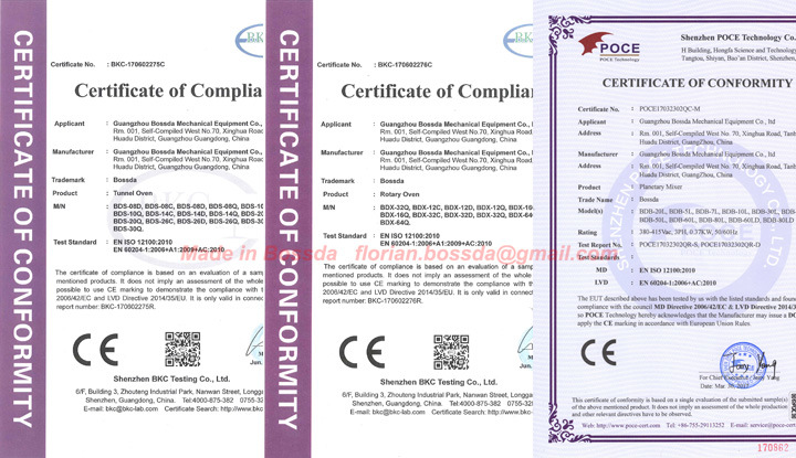 20 Liter Spiral Planetary Dough Mixer with Ce Approved (BD-20L)