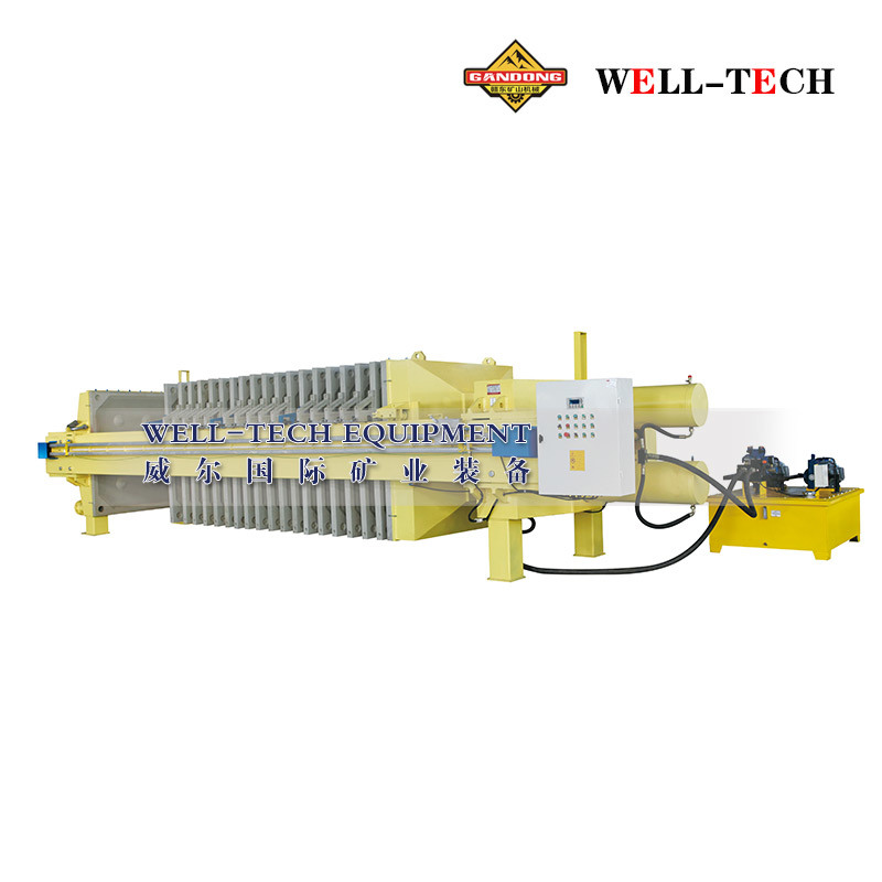 Plate and Frame Filter Press. Bmz-60/1000