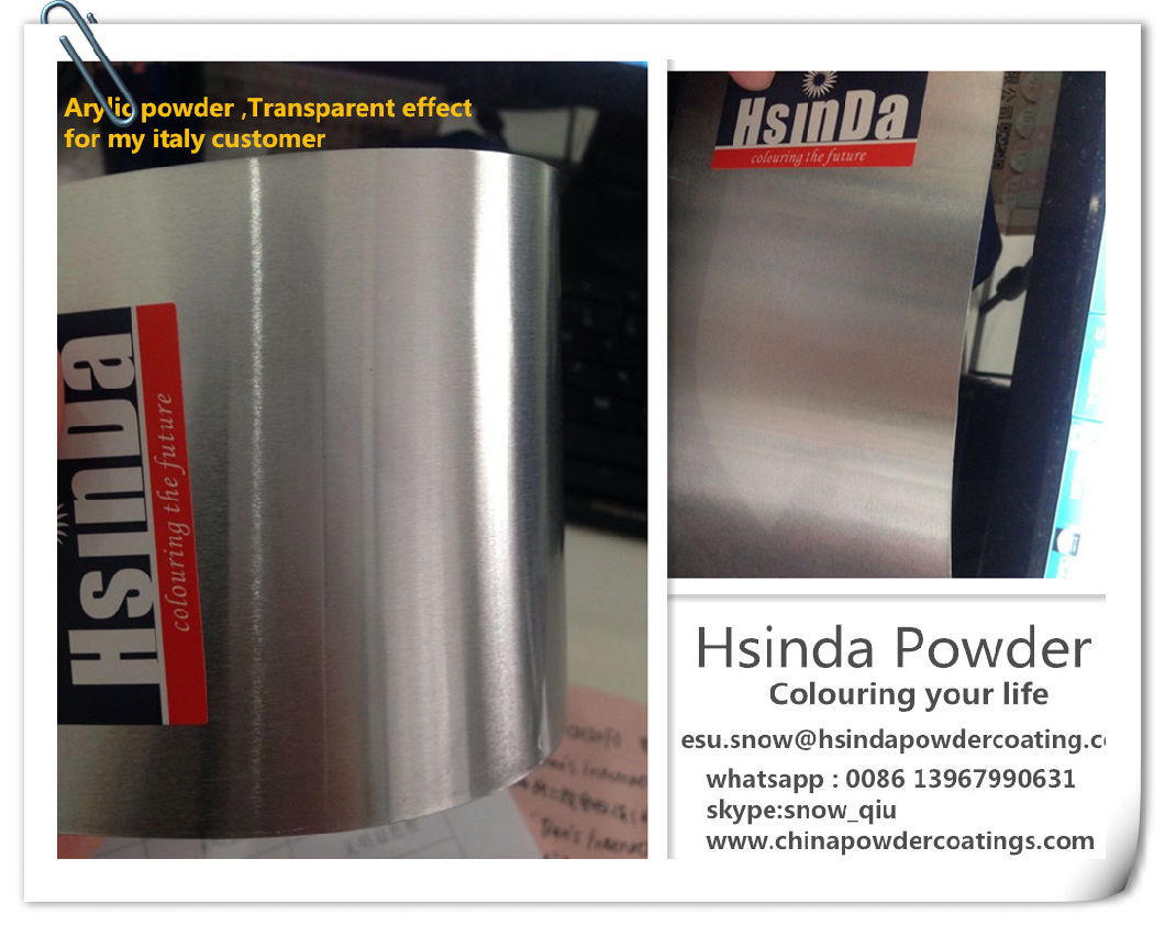 Cheap DIY New Product Recycleable Acrylic Clear Transparent Powder Coating