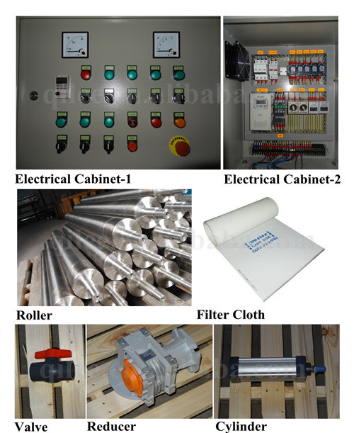 High Capacity Leather & Tannery Sewage Belt Filter Press