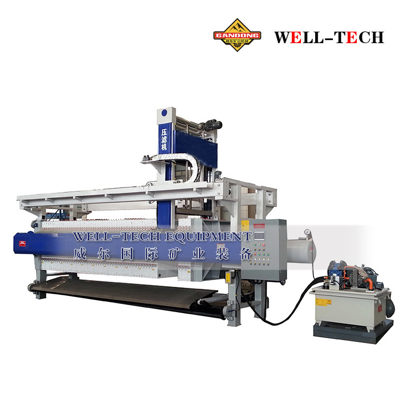 Plate and Frame Filter Press. Bmz-60/1000