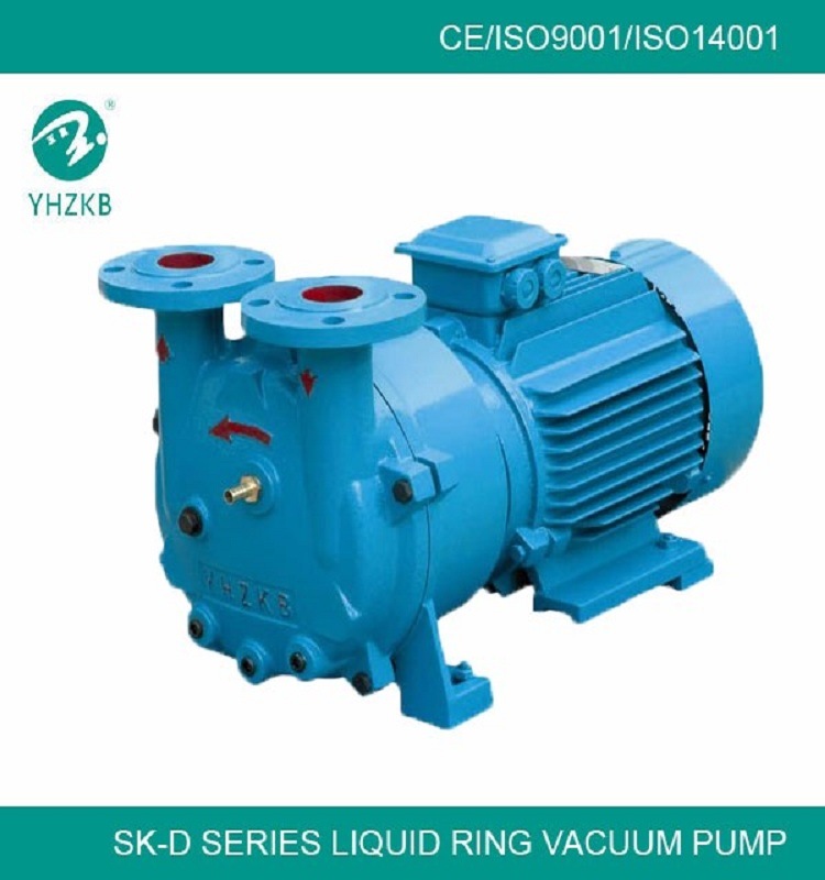 Multistage Rotary Vane Vacuum Pump for Air Suction