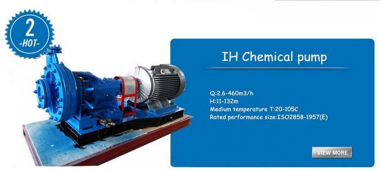 ISO Standard 2858 IH Series Chemical Process Pump