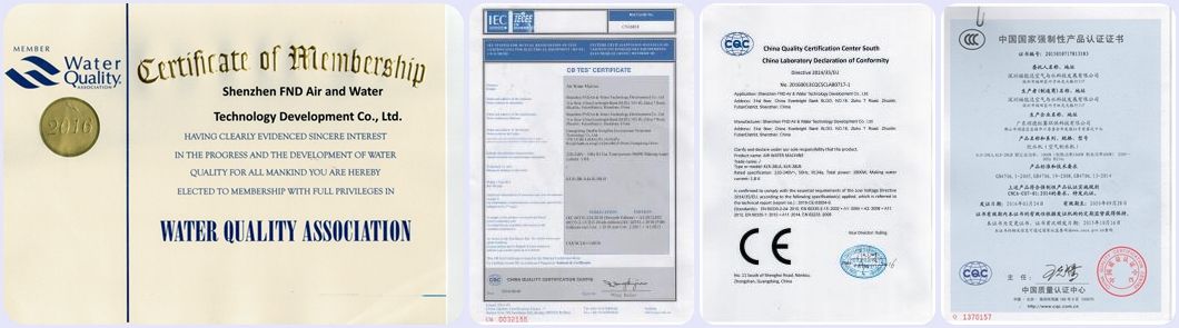 Air Water Maker RO Filtration System 50 Liter Per Day Drinking Water