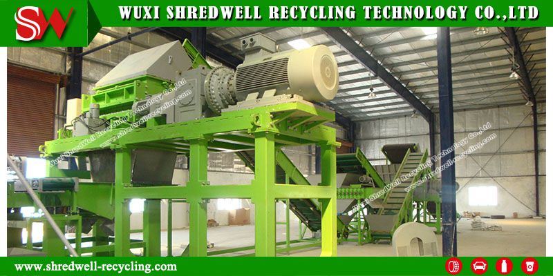 Good Quality Rasper for Making Steel Free Rubber Mulch (RR75)