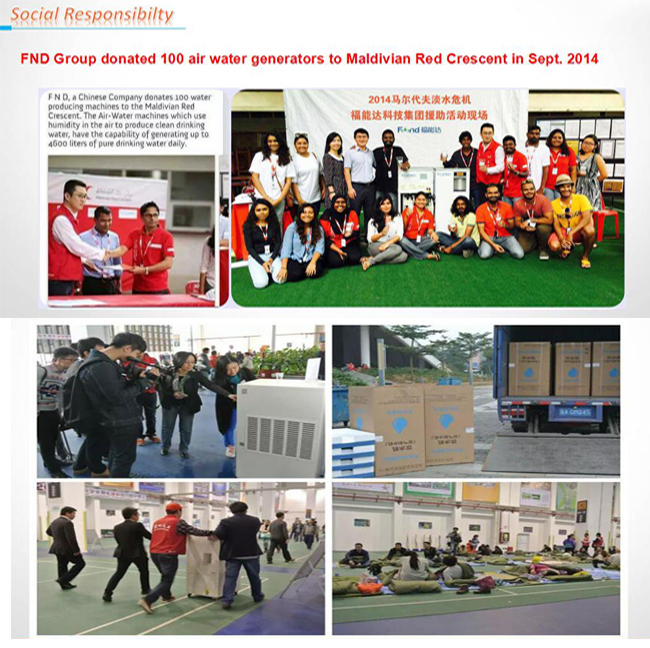 Water From Air Machine RO Filtration System Drinking Water