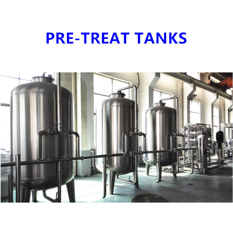RO Industrial Water Treatment Plant with Pretreatment