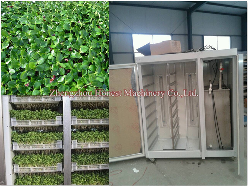 Alfalfa / Bean Sprout /Bud Seeding Growing Making Machine
