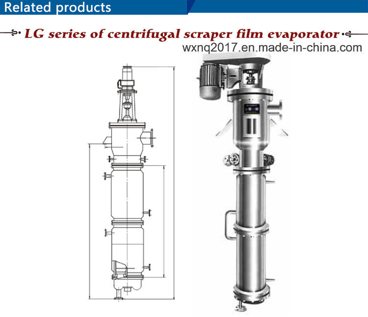 Thin Film Evaporator for Chemical and Pharmaceutical