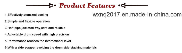 Chemical Drum Flaker with Cooling and Crystallization