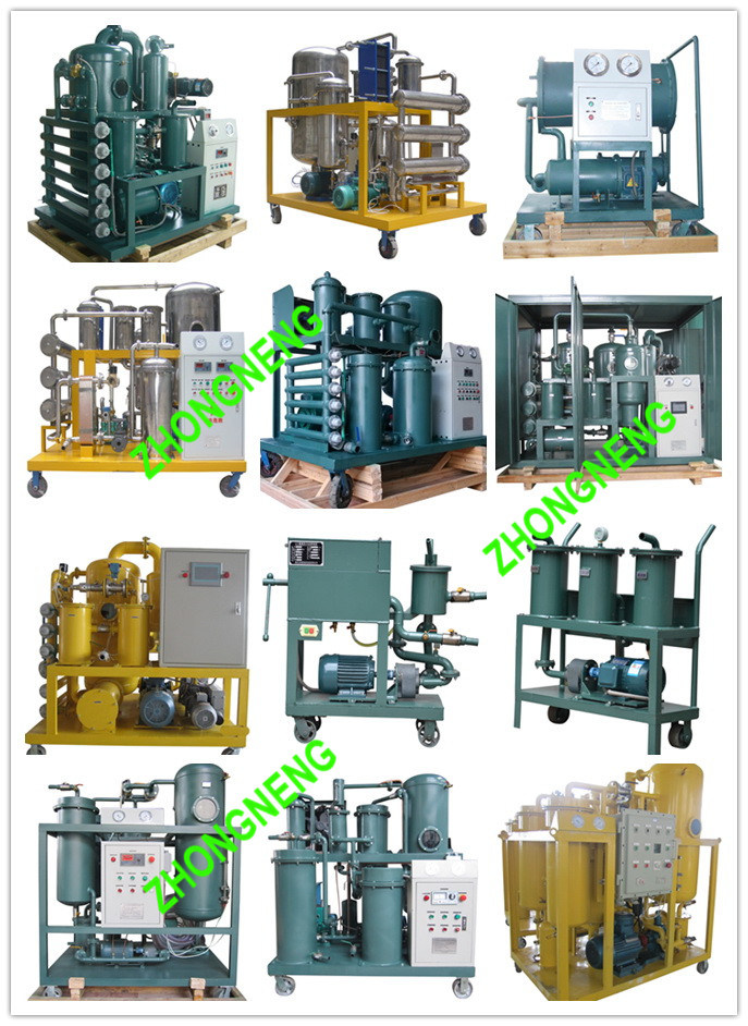 High Efficient Double Stage Vacuum Insulating Oil Purification System for Sale