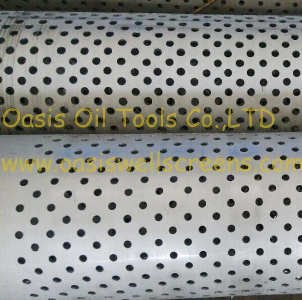 SS316L Perforated Stainless Steel Casing Pipe