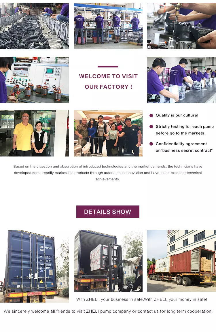 China Factory Automatic Control Manual Electric Self Priming Hot and Cold Water Booster Pumps