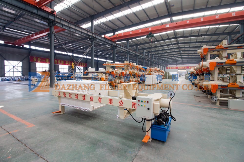 2017 Hydraulic Recessed Plate Filter Press for paper Making Sewage Treatment