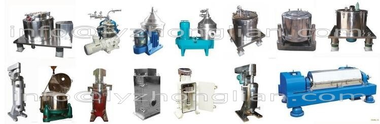 High Speed 3000r/M Plate Type Waste Oil Sedimentation Centrifuge