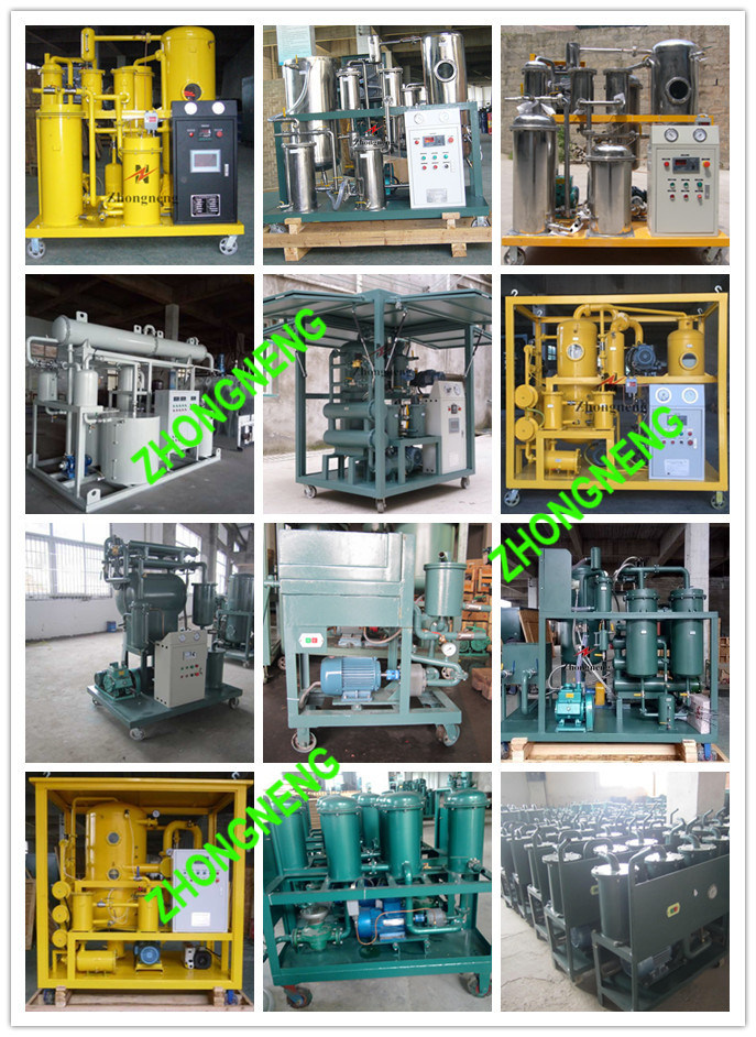 High Efficient Double Stage Vacuum Insulating Oil Purification System for Sale
