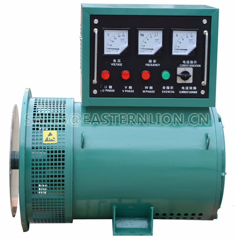 Three phase electric dynamo generator 20kw 30kw 40kw 50kw specifications