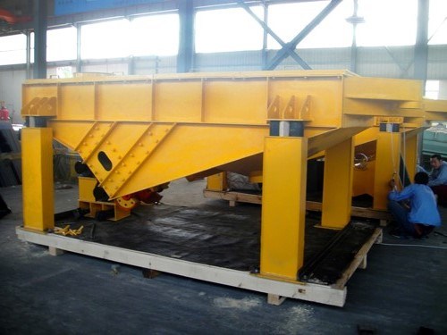 High Frequency Industrial Sieving Machine Linear Vibrating Screen Sieve