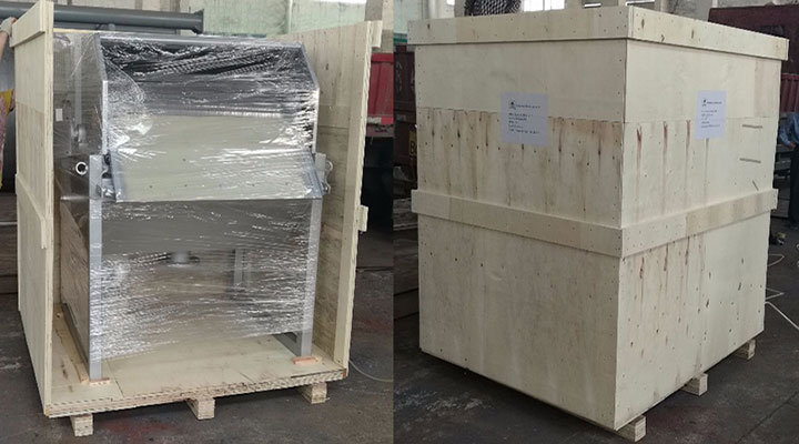 Animal Leather Wastewater Treatment External Feed Rotary Drum Filter for Solid Separating