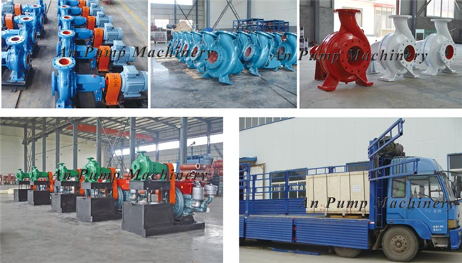 Horizontal Cantilever Stainless Steel Chemical Process Centrifugal Water Pump
