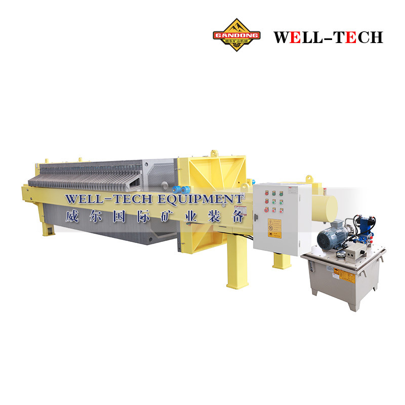 Plate and Frame Filter Press. Bmz-60/1000