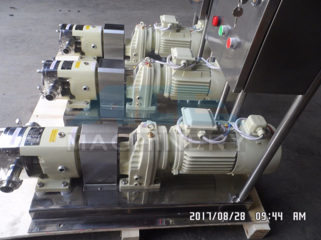 Sanitary High Efficiency Ketchup Transfer Pump Lobe Pump