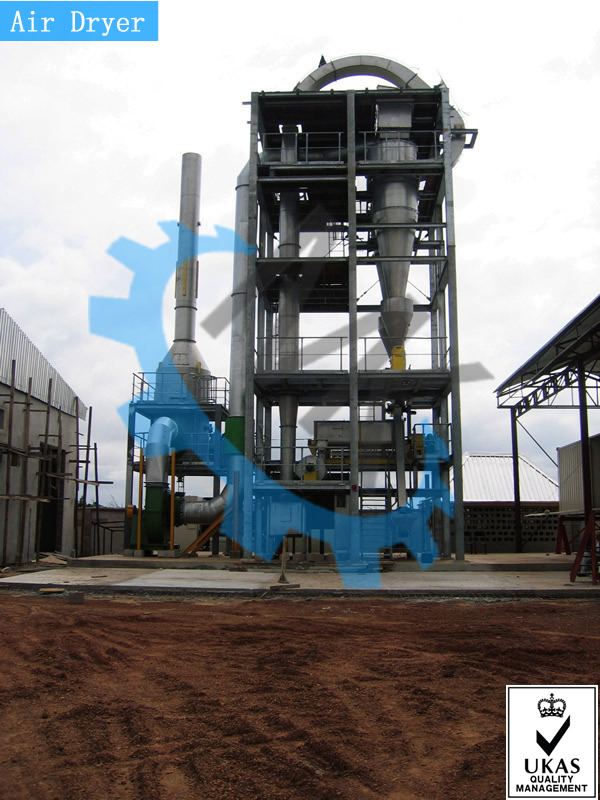 MKAD3200 Corn starch air flash dryer