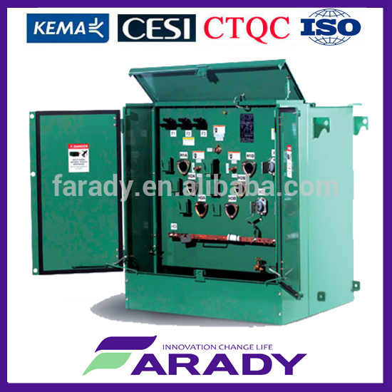 three phase pad mounted transformers