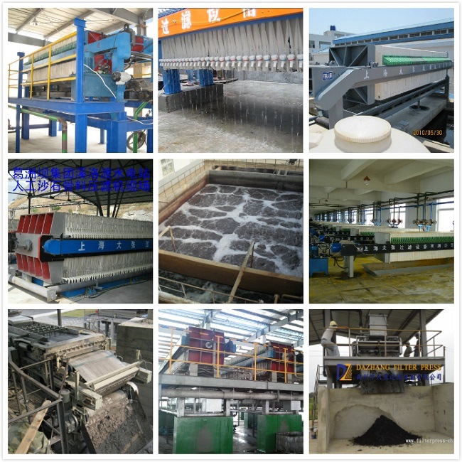 Dz Water Treatment Chamber Membrane Filter Press Machine