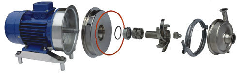 Stainless Steel Centrifugal Sanitary Pump, Food Grade Pump, Water Pump, Milk Pump, Wine Pump, Beverage Pump