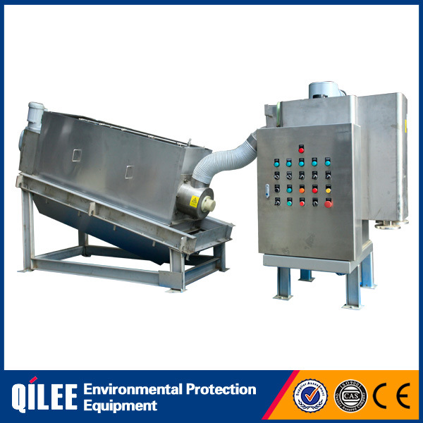 Industrial Sewage Treatment Stainless Steel Screw Filter Press
