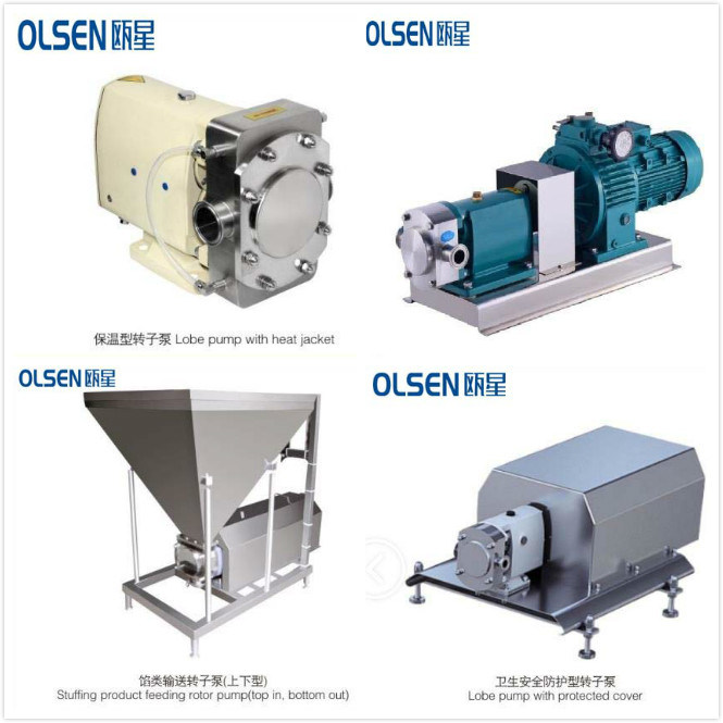 Stainless Steel Sanitary Rotary Lobe Pump