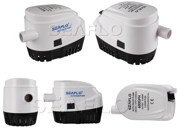 Micro Water Pump Seaflo 12V 750gph Automatic Bilge Pumps for Marine Bilge Water Pump System