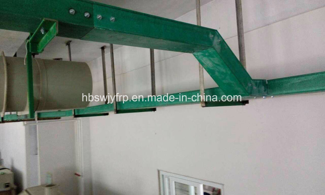Light Weight Tray Type Cable Bridge Frame FRP Wire Bridge