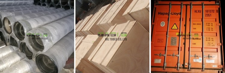 SS304 Wedge Wire Screen/Wire Wrapped Well Screen Mesh/ Stainless Steel Strainer Industrial Pipe