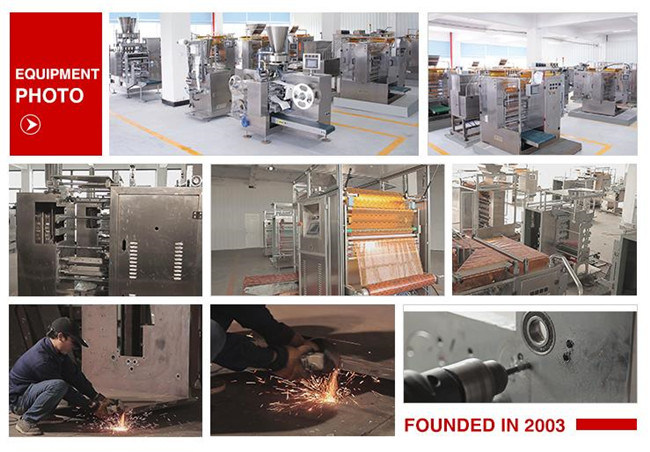 Full Automatic Pouch Packing Production Line with Cartoning Machine
