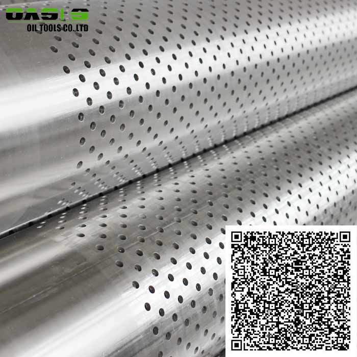 SS316L Perforated Well Pipe for Ground Water and Drainage