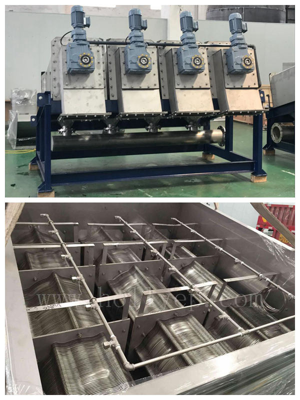 Solid Liquid Separation Belt Filter Press for Brewery Wastewater