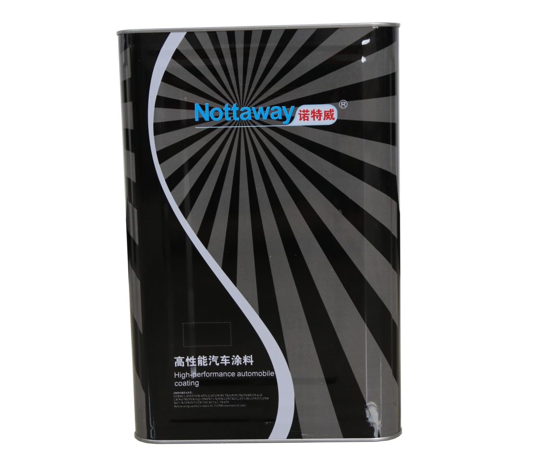 Anti-Corrosion Customized 2k Solid Color Auto Varnish Clear Refinish Coat Car Paint