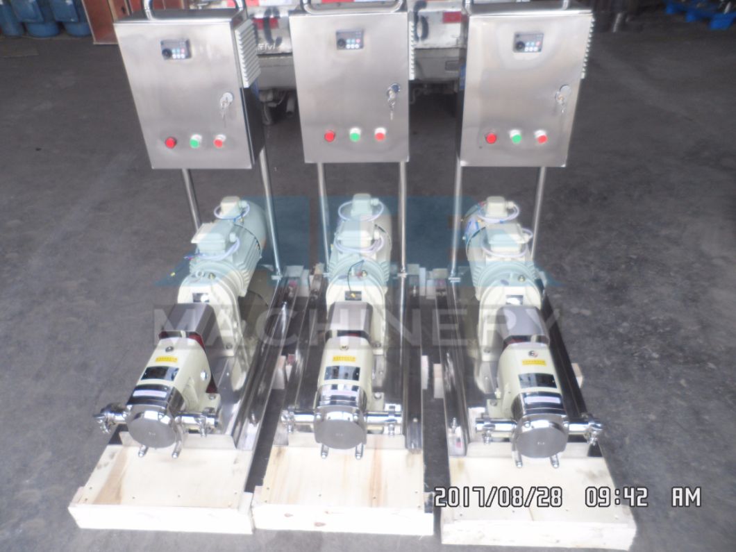 Sanitary High Efficiency Ketchup Transfer Pump Lobe Pump