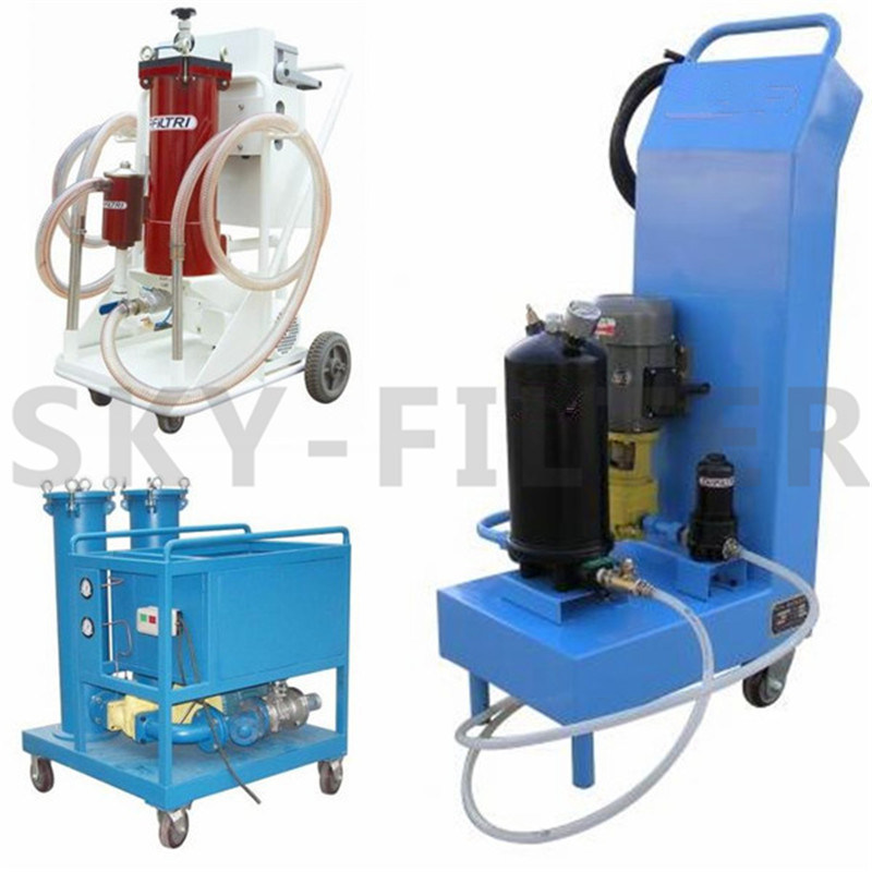 4 Wheels Dispensing Porable Filter Oil Drum Steel Cart