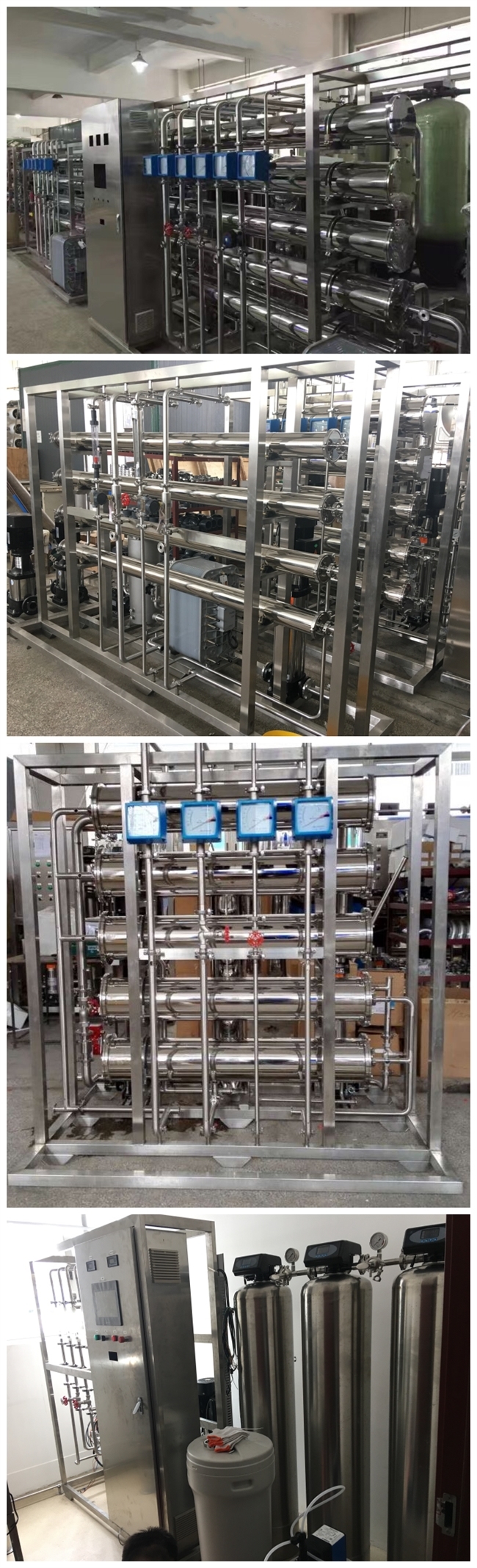 GMP/FDA Microfiltration Machine RO Water Equipment RO Water Treatment System Z611