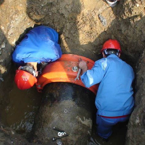 Repair Clamps P160, Repair Collars for PE, PVC Pipe