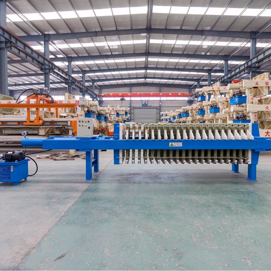 Once Open Filter Press Machine