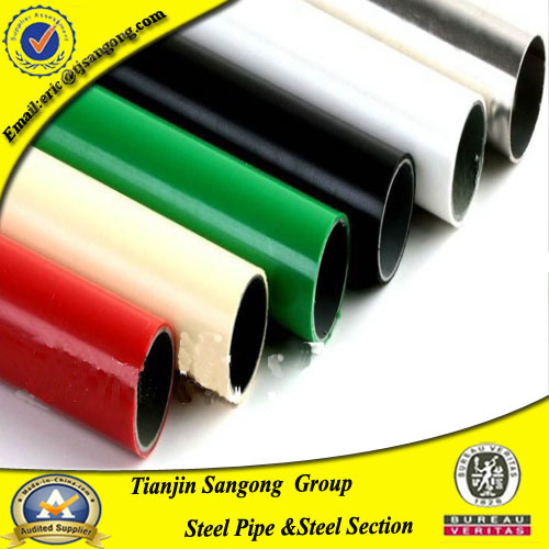 ABS Coated Zinc Plated Lean Pipes