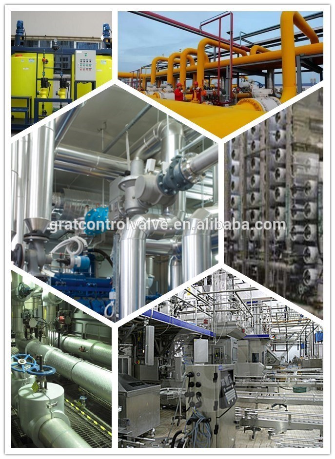 Electric Control Valve for High Pressure Steam