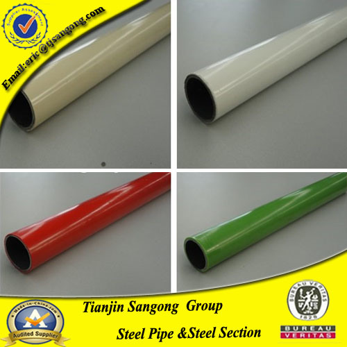 ABS Coated Zinc Plated Lean Pipes