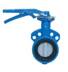 Wras Ductile Iron with Epoxy Coating Wafer Butterfly Valve