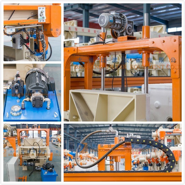 High Efficiency Automatic Chamber Filter Press for Wastewater Treatment