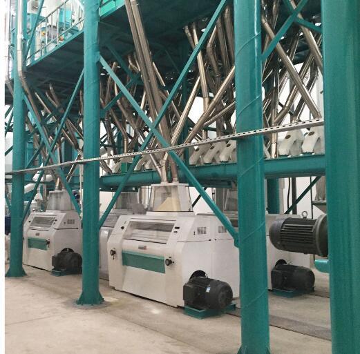 Complete Set Corn Maize Mill Milling Machines From Manufacture